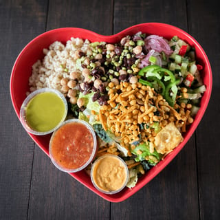 South of the Border Rice & Salad Bowl